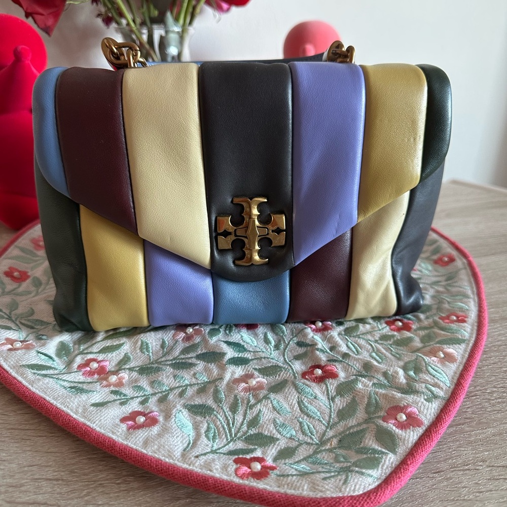 Tory Burch Multicolor Striped Shoulder Bag